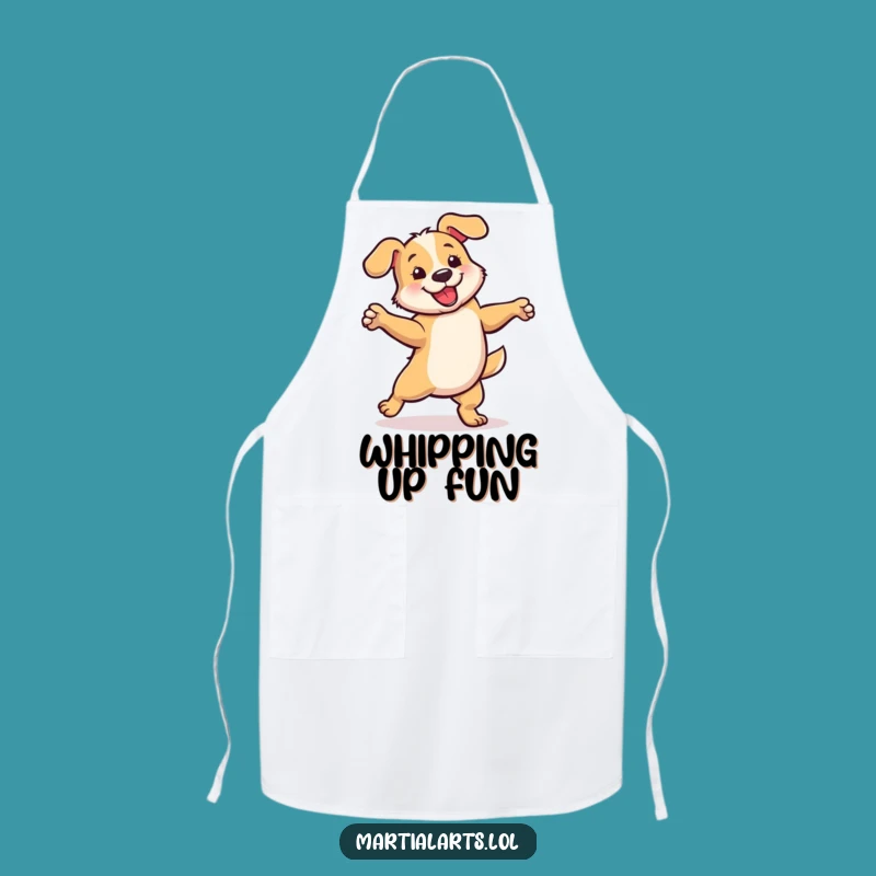 Funny Dancing Dog Apron: Cook with Kicks and Giggles, Hilarious Gift