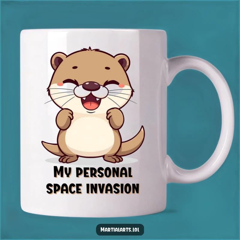Funny Otter Mug - Delighted Defense, Perfect Gift for Otter Lovers
