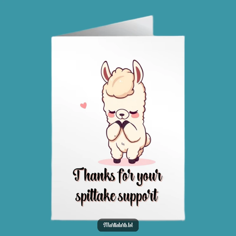 Free Printable Llama Thank You Card - Funny Downloadable Gratitude!