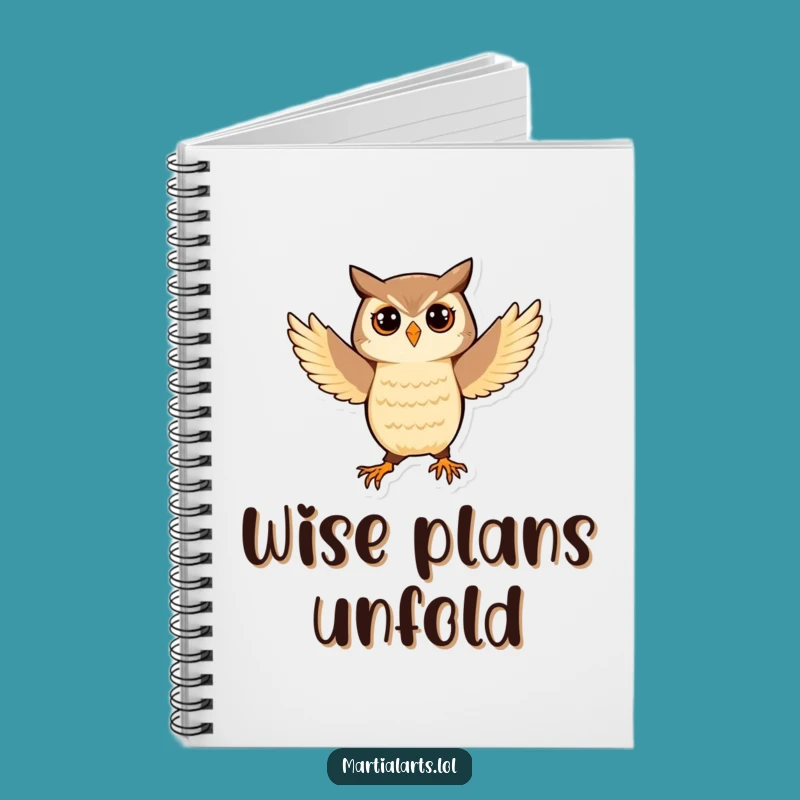 Funny Owl Focus Notebook: Playful Balance Journal