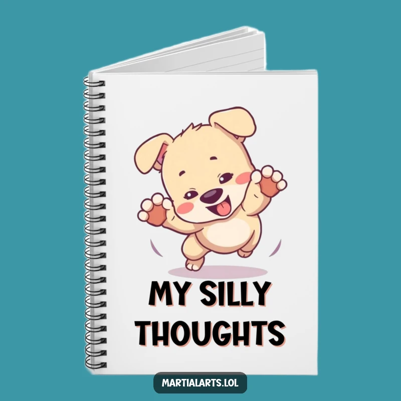 Funny Puppy Notebook: Journal Your Fun with Playful Style Gift