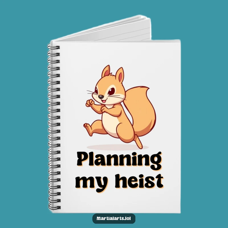 Funny Squirrel Training Notebook: Agile Ideas Journal for Creators